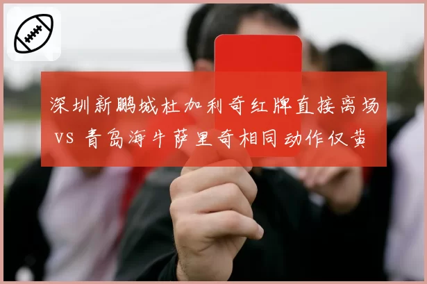 深圳新鹏城杜加利奇红牌直接离场 vs 青岛海牛萨里奇相同动作仅黄牌，裁判组解释前后矛盾
