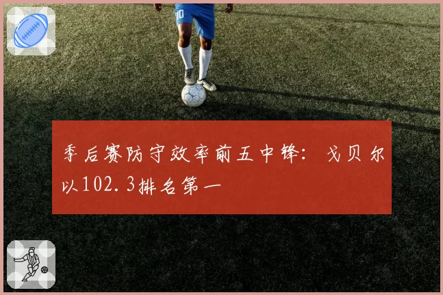 季后赛防守效率前五中锋:戈贝尔以102.3排名第一